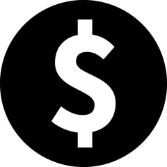 Dollar, money, payment sign