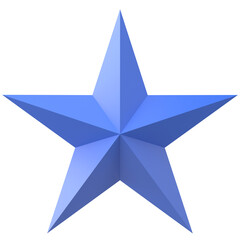 Obraz premium 3D star. 3D illustration.