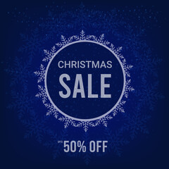 Special Christmas  offer design. Christmas  sale design. Christmas  post design