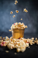 popcorn in a bowl