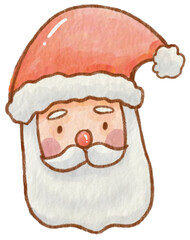 Christmas water color cartoon cute