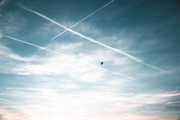 La tête dans les nuages