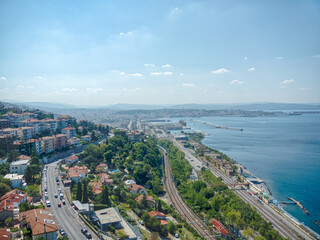 Fototapeta na wymiar View of Trieste, Italy