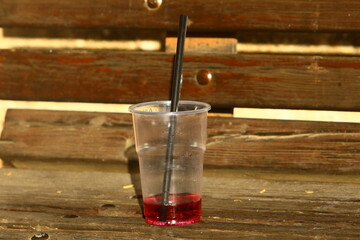 A non-alcoholic soft drink is poured into a glass.