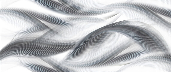 Ondas abstratas em arte digital II