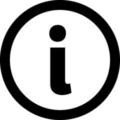 Information line icon