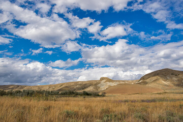 Picturesque hills  in eastern Crimea