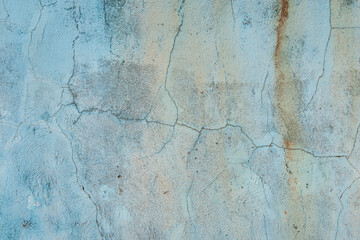 Wall texture deteriorated by moisture and sun