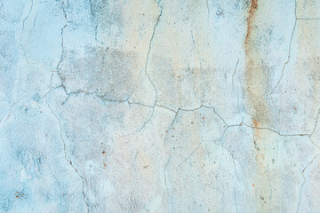 Wall texture deteriorated by moisture and sun