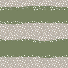 white spots & green stripes - obrazy, fototapety, plakaty