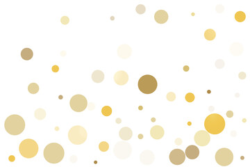 Gold glitter confetti, great design for any purpose. Party decor.