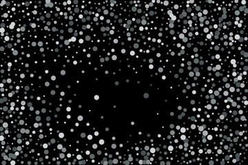 Silver glitter confetti, great design for any purpose. Party decor.