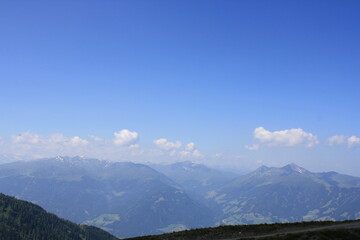 Senderismo por los montes austriacos, en la zona de Alpbach.