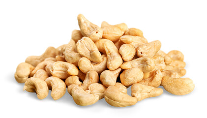 Fresh peanuts on desk
