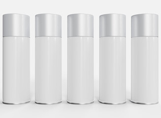 Spray can mock-up for designs