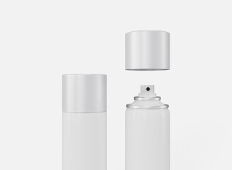 Spray can mock-up for designs