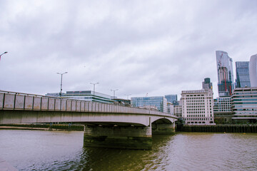 bridge over river thames