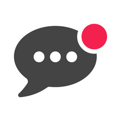 bubble speech symbol chat talk icon internet web vector illustration