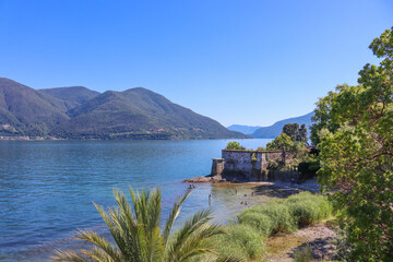 Blick auf den Langensee (Lago Maggiore)