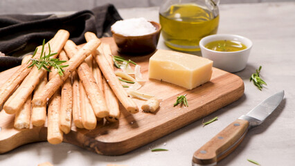 Grissini bread sticks