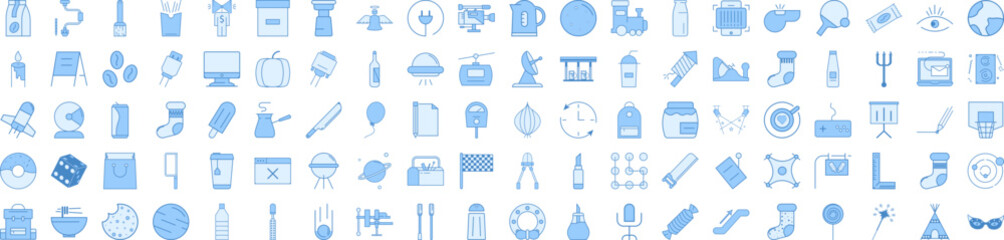 Web icon collections vector design