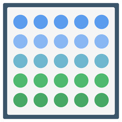 Dots Per Inch Icon