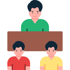 Fototapeta premium Meeting Icon