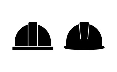 Helmet icon vector for web and mobile app. Motorcycle helmet sign and symbol. Construction helmet icon. Safety helmet