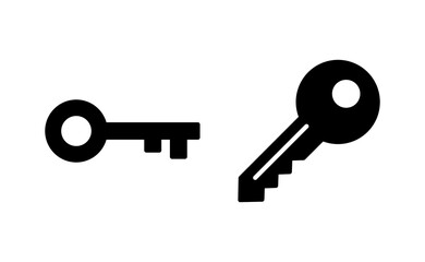 Key icon vector for web and mobile app. Key sign and symbol.