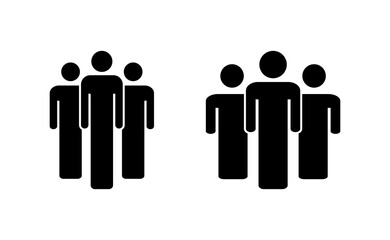 People icon vector for web and mobile app. person sign and symbol. User Icon vector