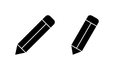 Pencil icon vector for web and mobile app. pen sign and symbol. edit icon vector