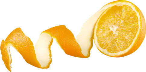 Orange healthy lifestyle orange peel healthy eating citrus fruit juicy - obrazy, fototapety, plakaty