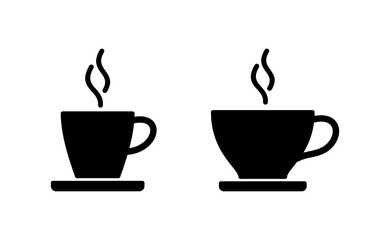 coffee cup icon vector for web and mobile app. cup a coffee sign and symbol