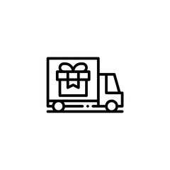 gift delivery icon