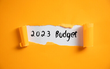 Lettering 2023 Budget