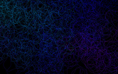 Dark Pink, Blue vector texture with abstract forms.