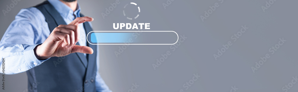 Poster loading bar on virtual screen