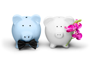 Married Piggy Banks