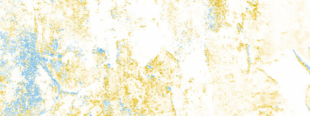 Yellow stone and concrete grunge wall texture background. Abstract backdrop yellow, white grunge wall concrete texture