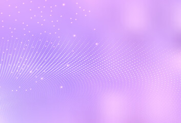 Light Purple vector Modern abstract illustration with colorful water drops.