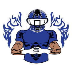 football player svg, Football name svg, football svg, football team svg png, American Football Player Svg, Football Shirt svg, Half Player
