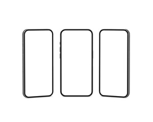 Mockup smartphone isolated on background png