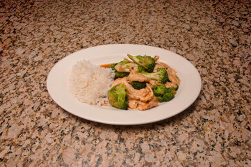 Chicken and Broccoli