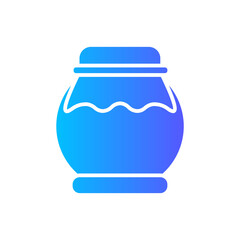 honey gradient icon