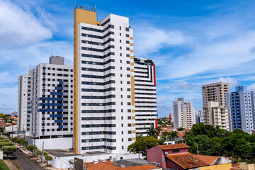 Vertical growth of the city of Bauru, São Paulo - Brazil.