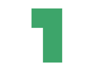 南アメリカ（簡易四角）グリーン