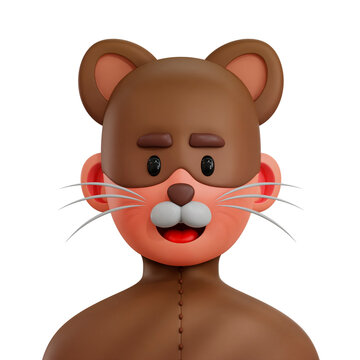 3D Cat Boy Character 