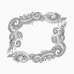 doodle art vector design