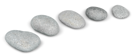 Stones harmony isolated pebbles rocks order zen