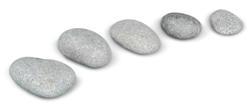 Stones harmony isolated pebbles rocks order zen